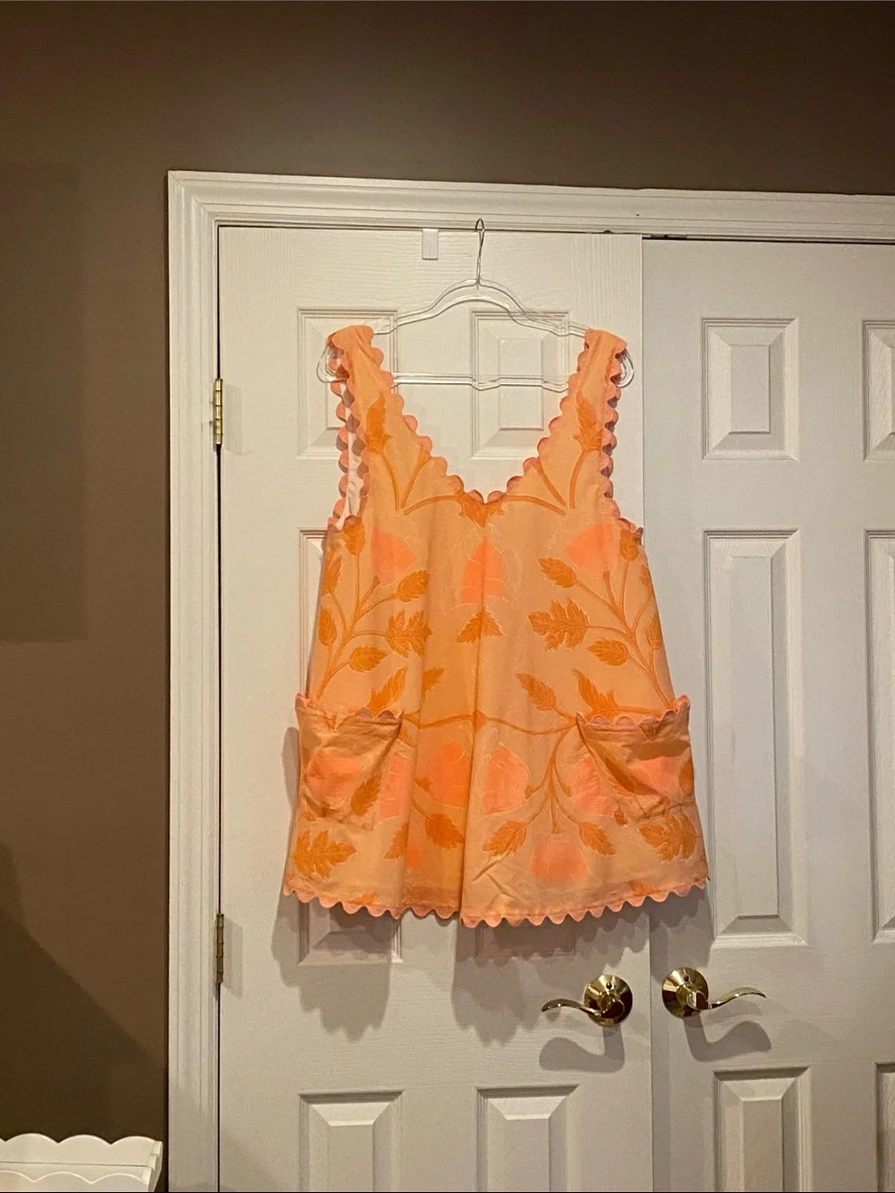 Juliet Dunn Embroidered Cotton Poplin Minidress. - Picture 2 of 8
